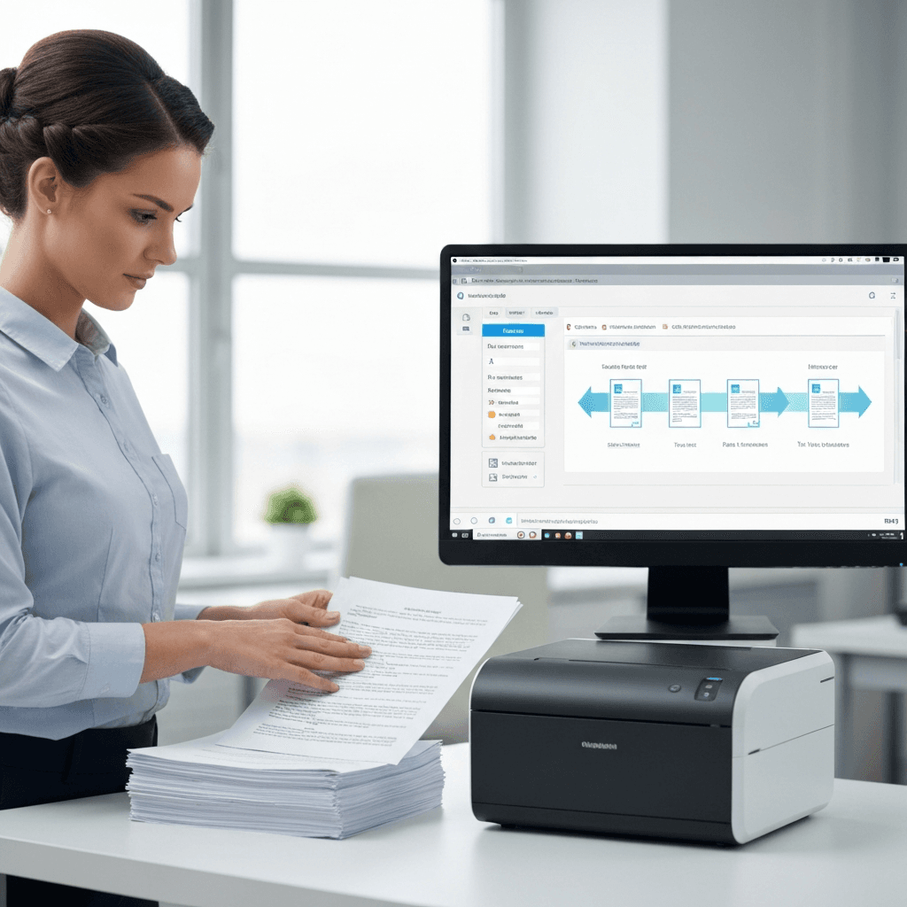 AI-OCR文書処理完全ガイド｜請求書・契約書・申請書の自動化とROI算出法