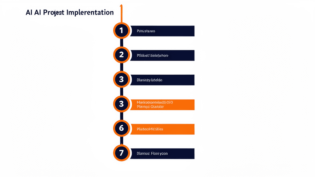 AI導入プロジェクトの7ステップ：課題定義からPoC、本番開発、運用監視までのタイムライン