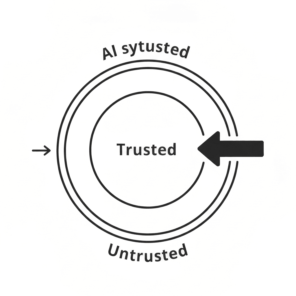 LLMシステムにおける指示とデータの境界問題