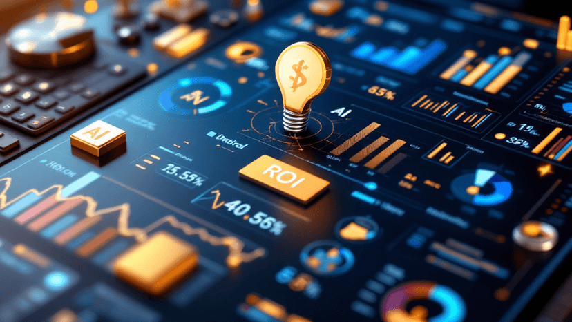 AI導入のROIはどう測る？投資対効果の算出方法と改善サイクル