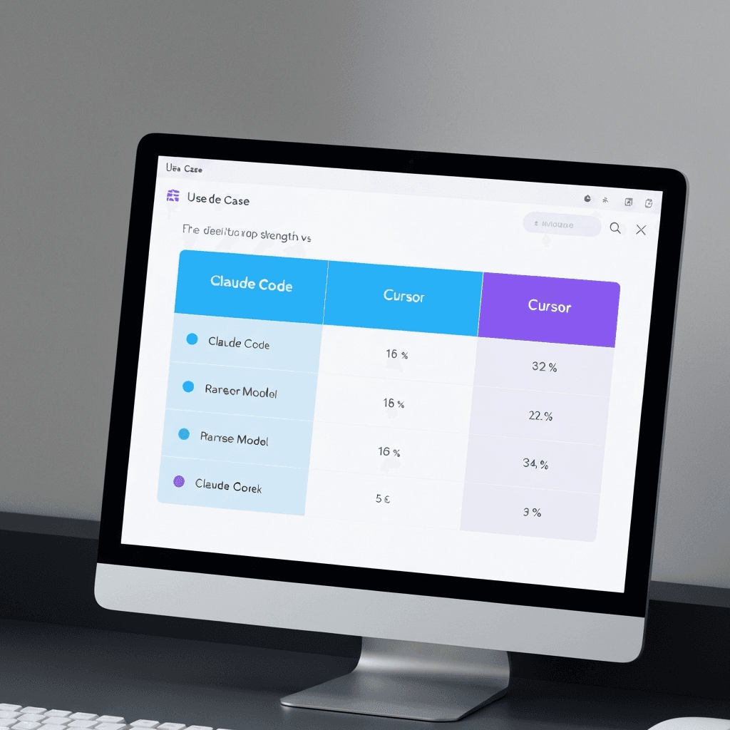 コーディングタスク別のClaude CodeとCursor最適な使い分け