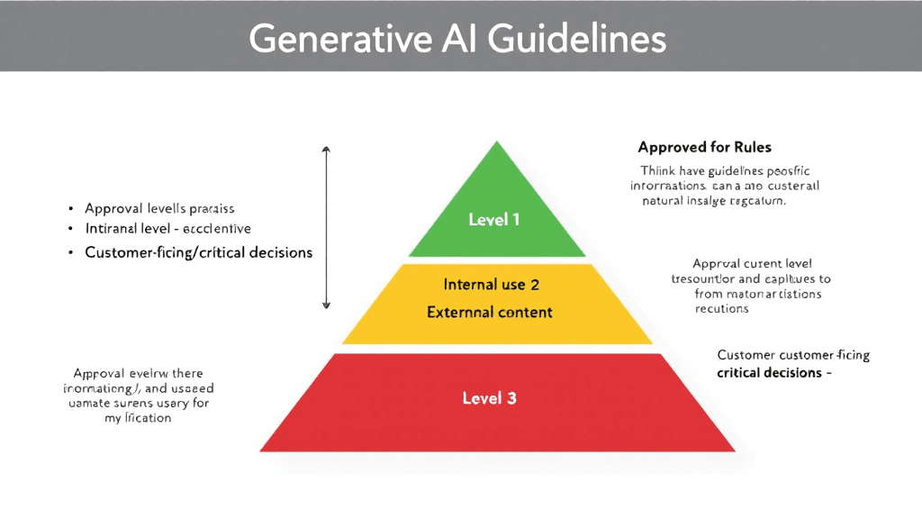 生成AIの利用レベル別運用ルールの設計図