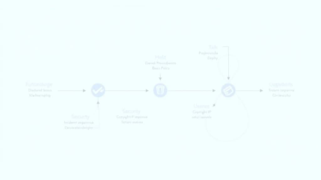 生成AIガイドライン策定フローのステップ図