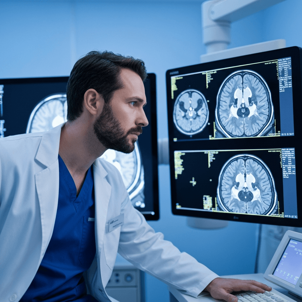 AI画像解析による異常所見の自動検出プロセス