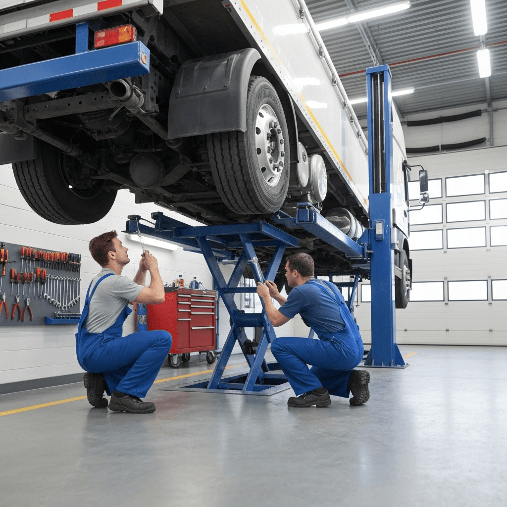 IoTセンサーによるトラック車両の稼働状況モニタリング