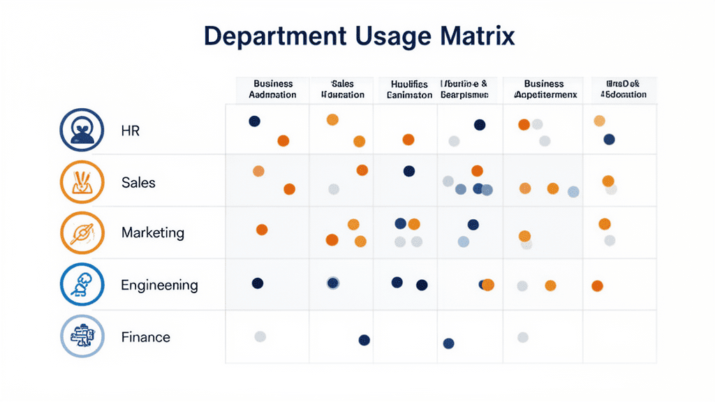 部門別ChatGPT活用マトリクス:営業・マーケ・人事・開発・経営企画の活用領域