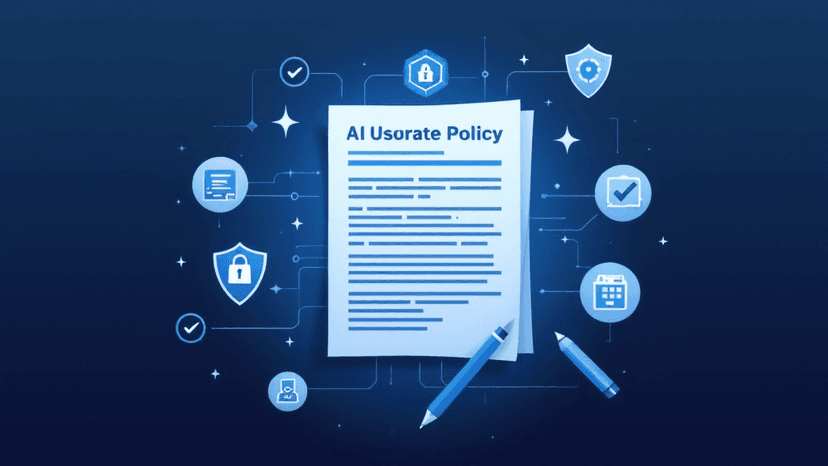 生成AIの社内利用ガイドライン|策定テンプレートと運用のポイント